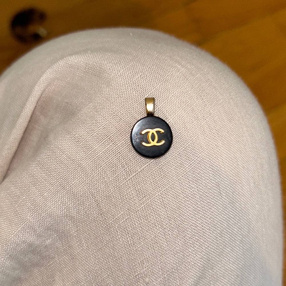 Chanel button charm